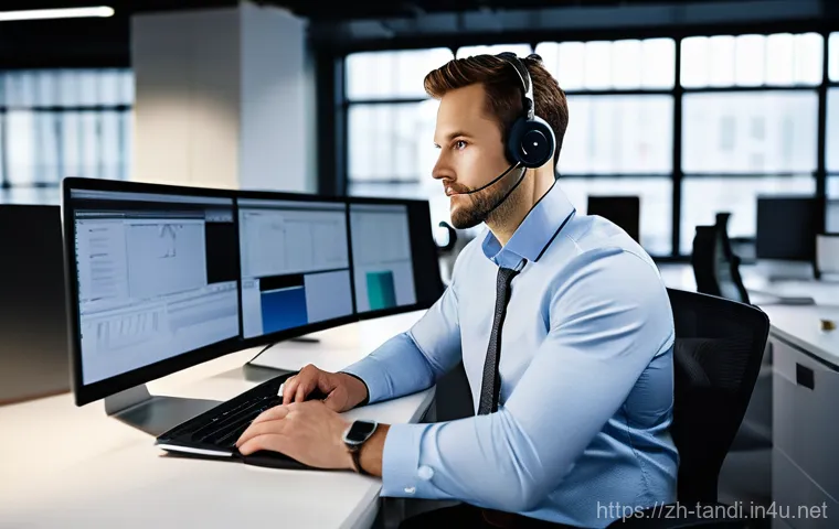 통번역사 프리랜서와 정규직의 차이 - A diligent young woman in her late 20s, with a warm smile, focused on her laptop in a sunlit, cozy h... 통번역사 프리랜서와 정규직의 차이 - A diligent young woman in her late 20s, with a warm smile, focused on her laptop in a sunlit, cozy h...