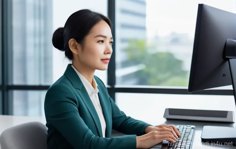 통번역사 직무 역량 강화 - **Prompt: AI-Enhanced Translator in a Modern Office**
    A highly skilled professional translator, ...