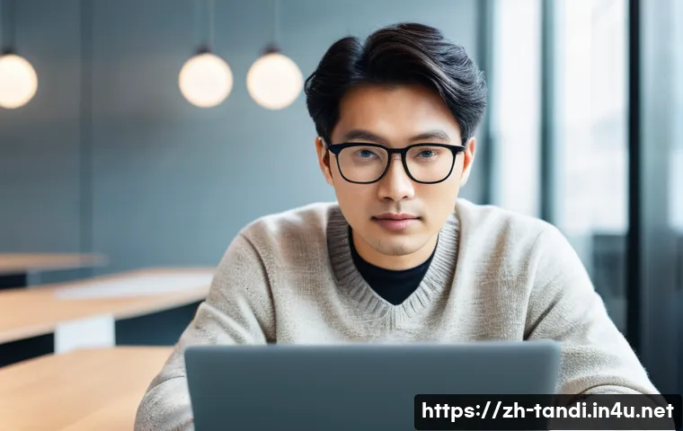 통번역사 최신 번역 기술 - **Prompt:** A focused, professional translator, appearing to be in their late 20s to early 40s, with...