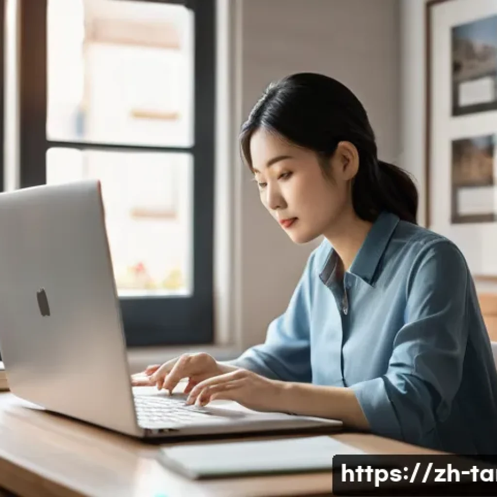 통번역사 통역 커뮤니티 활용법 - **Prompt: Focused Translator's Study Session**
A realistic, well-lit, medium shot of a professio...